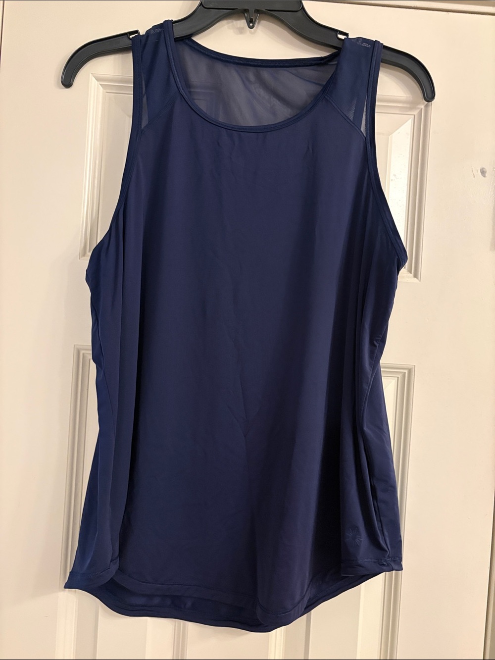 aerie Deep Navy Mesh-Back Athletic Tank